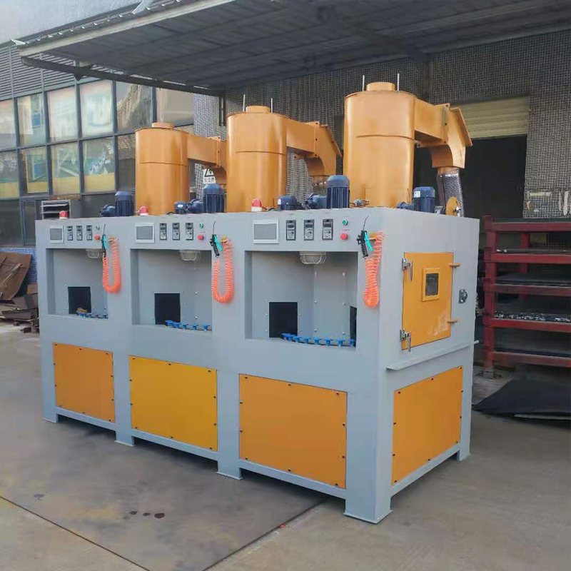 連續(xù)轉盤自動噴砂機